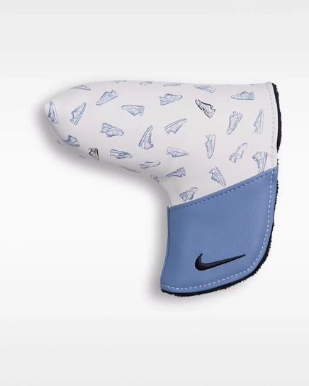 Чехол для паттера Nike Tour Blade, белый/голубой/темно-синий