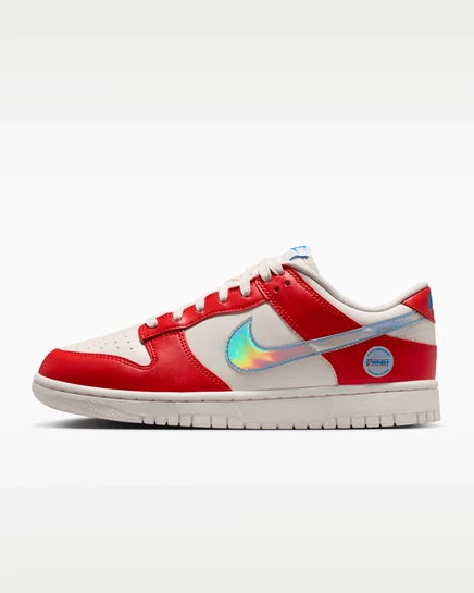 Женские кроссовки Nike Dunk Low WNBA 30th, красно-бело-голубые
