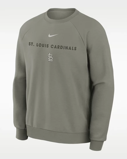 Мужской пуловер Nike Cardinals Dri-FIT, серый