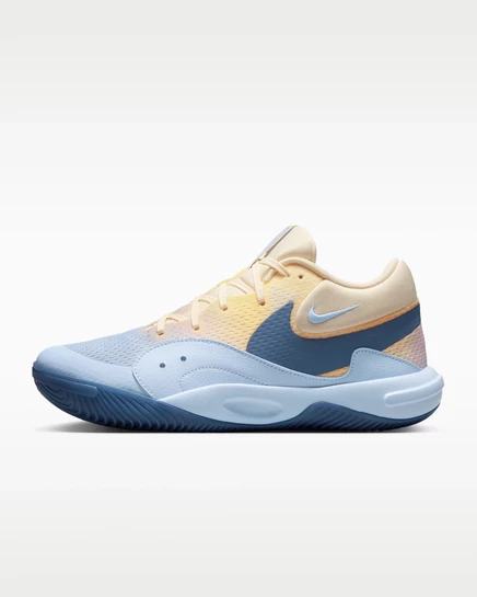 Унисекс волейбольные кроссовки Nike Hyperquick SE, молочно/голубые