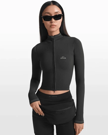 Женская сумка на пояс NikeSKIMS, черная