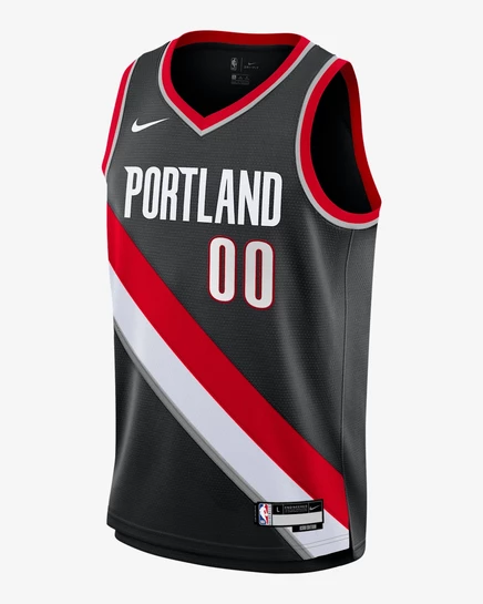 Детская майка Nike Scoot Henderson, Trail Blazers, черная