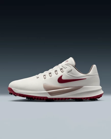 Шиповки для гольфа Nike Victory Pro 4, бело-серо-красные