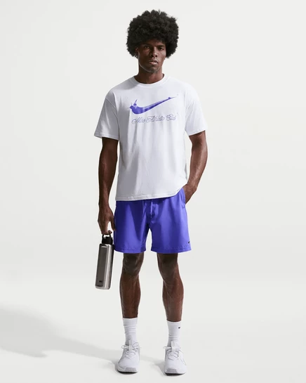 Мужские шорты Nike Form Dri-FIT 18 см, фиолетовые/черные