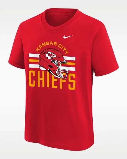 Футболка для мальчиков Nike Chiefs NFL Team Issue, красная
