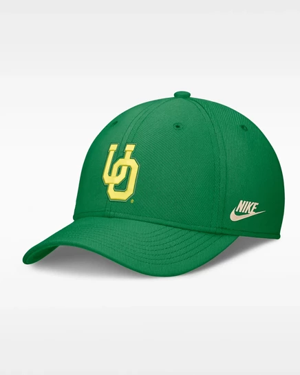 Мужская кепка Nike Oregon Legacy Rise, зеленая
