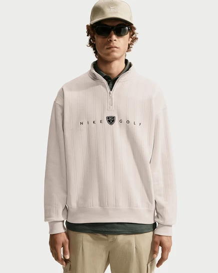 Мужская толстовка Nike Fairway Fresh, коричневая/черная