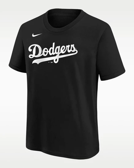 Детская футболка Nike Shohei Ohtani Dodgers, черная