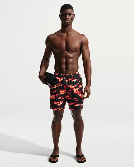 Мужские шорты Nike Breaker 7″ с подкладкой, красные