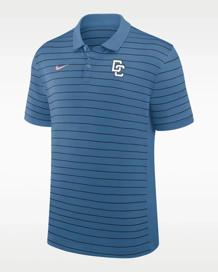 Мужское поло Nike Dri-FIT Washington Nationals City Connect, темно-синее