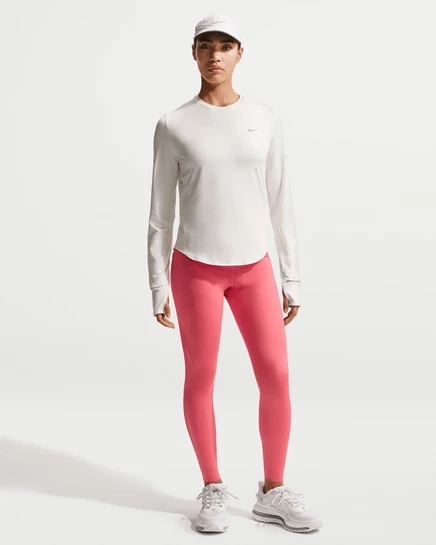 Женские легинсы Nike Swift 7/8, коралловые