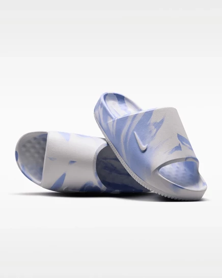 Женские шлёпанцы Nike Calm 2.0, бело-серые