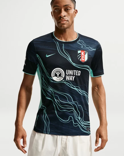 Мужская футболка Nike Stadium Dri-FIT NWSL, темно-обсидиановая