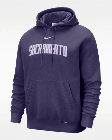 Мужская худи Nike Sacramento Kings City Edition, темно-синяя
