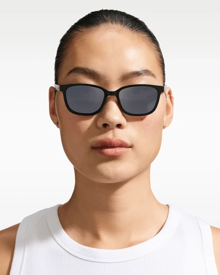 Женские очки Nike Flash поляризованные, черно-серые