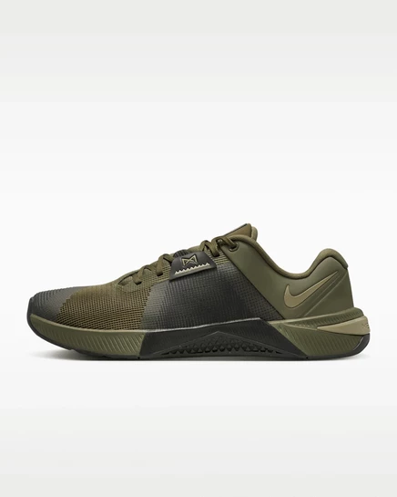 Унисекс кроссовки Nike Metcon 10 тренировочные, оливковые/черные
