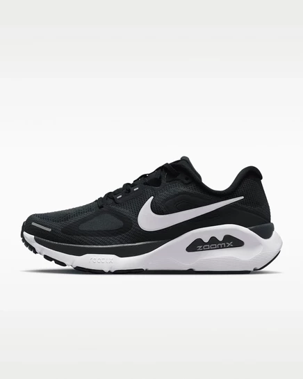 Женские беговые кроссовки Nike Structure Plus, черно/антрацит/белые