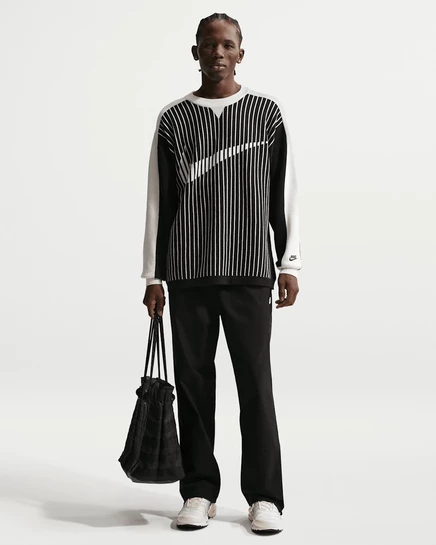 Мужские брюки Nike Sportswear Club, черные/белые