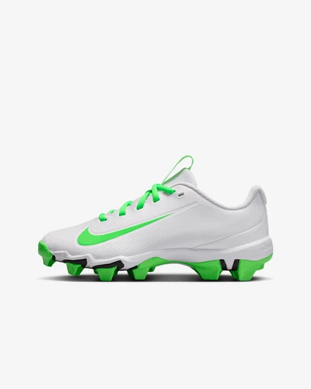 Детские футбольные бутсы Nike Vapor Shark «Kyler Murray», белые/розовые/черные/зеленые