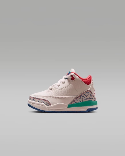 Детские кроссовки Jordan 3 Retro Play Way, разноцветные
