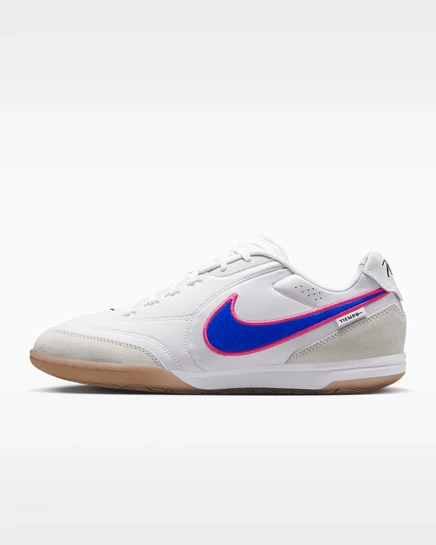 Унисекс футзалки Nike Tiempo Streetgato низкие белые/розовые/синие