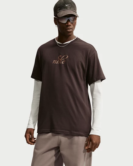 Футболка Nike Sportswear, коричневая
