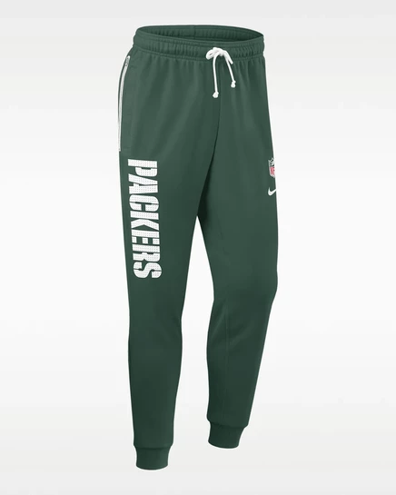 Мужские зауженные штаны Nike Packers Dri-FIT, зеленые