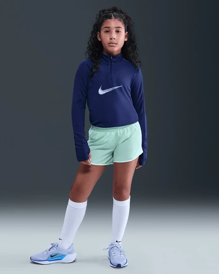 Девочкам шорты для бега Nike Tempo Dri-FIT, мятные