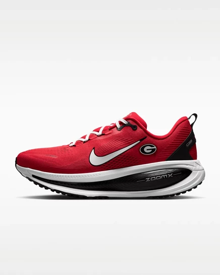Мужские кроссовки Nike Vomero 18 Georgia, красно-черно-белые