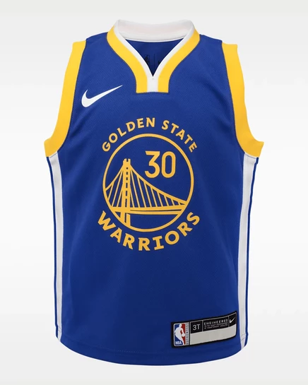 Детская майка Nike Stephen Curry, королевский синий
