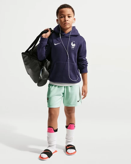 Унисекс шорты Nike FFF 2026 Dri-FIT, голубой/оранжевый