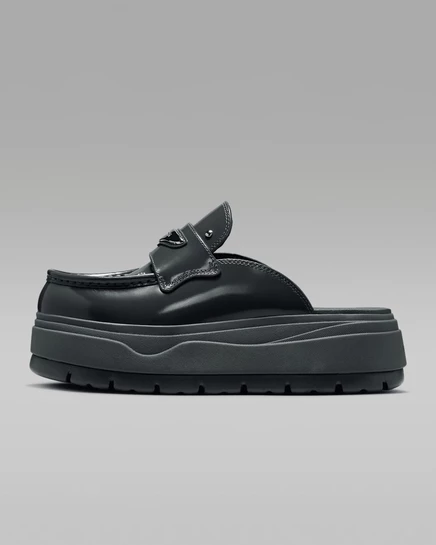 Женские мюли Jordan Mule SE, антрацит/серебристые