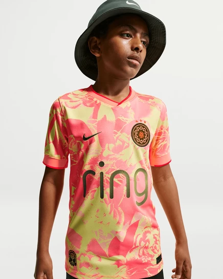 Детская футболка Nike Portland Thorns Stadium, светло‑лайм