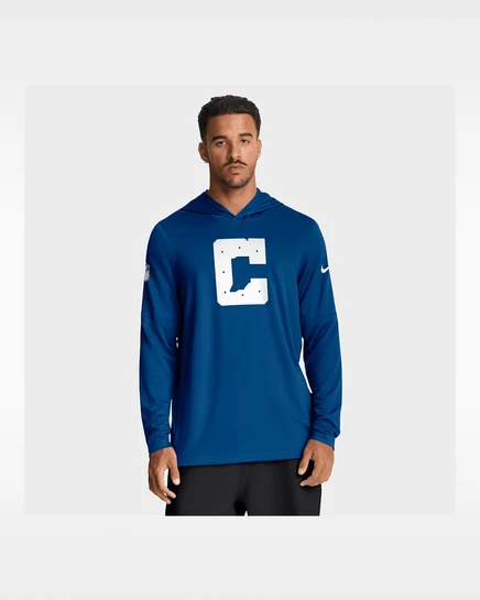 Мужская худи Nike Dri-FIT Indianapolis Colts, синий