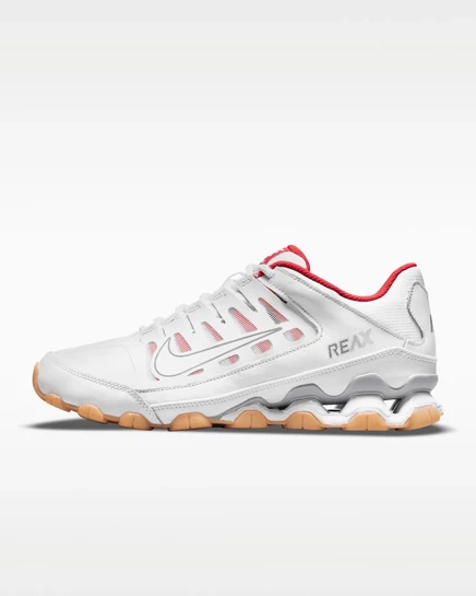 Мужские кроссовки Nike Reax 8 TR, белые/светло-серые/красные