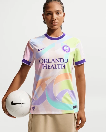 Женская реплика джерси Nike Orlando Pride Dri-FIT, светло-коричневая