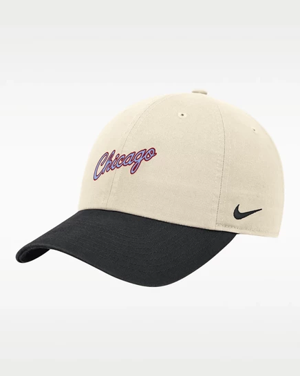 Унисекс кепка Nike Chicago Bulls Club City Edition, натуральная