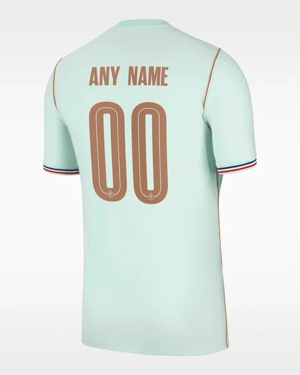 Мужская футбольная джерси Nike FFF 2026, голубая