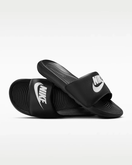 Мужские шлепанцы Nike Victori One, черно-белые