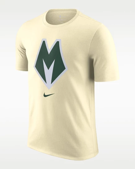 Мужская футболка Nike Milwaukee Bucks City, опаловая