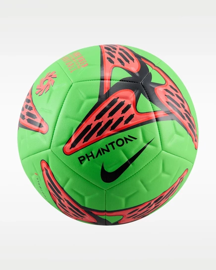 Футбольный мяч Nike Academy Haaland, зелёный/алый/чёрный