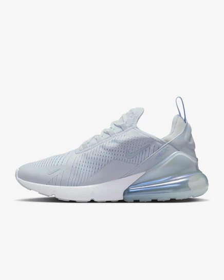 Женские кроссовки Nike Air Max 270, серые/белые/голубые