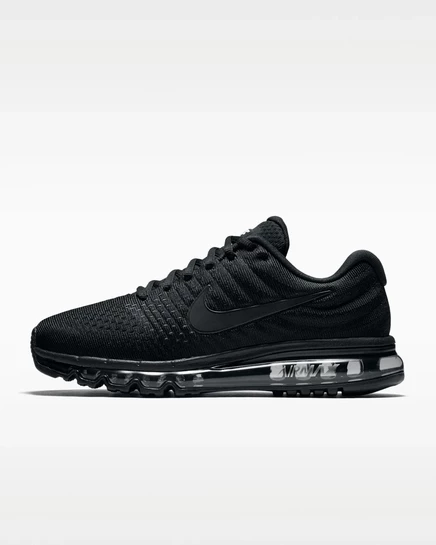 Мужские кроссовки nike air max 2017, черные