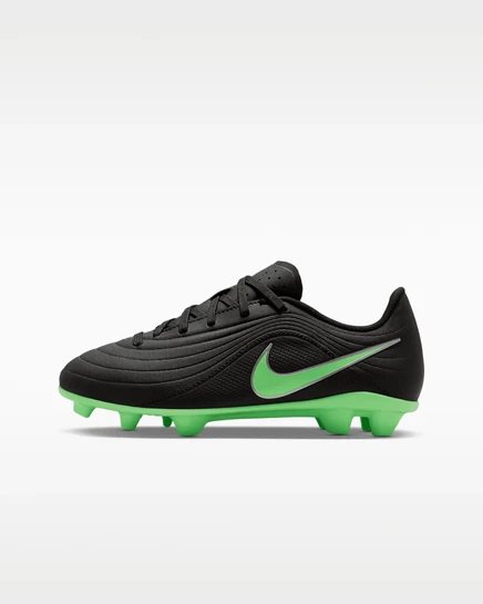 Детские бутсы Nike Tiempo Maestro Club, черно-зеленые