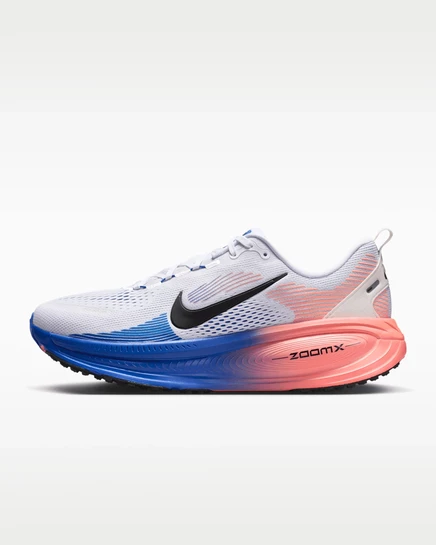 Мужские кроссовки Nike Vomero 18, бело-сине-розово-черные