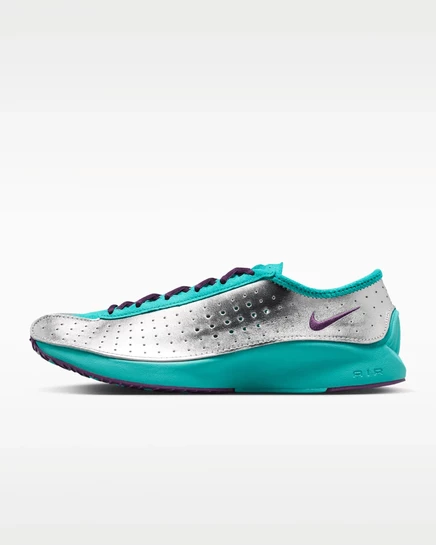Женские кроссовки Nike Air Superfly, серебристые/бирюзовые/фиолетовые