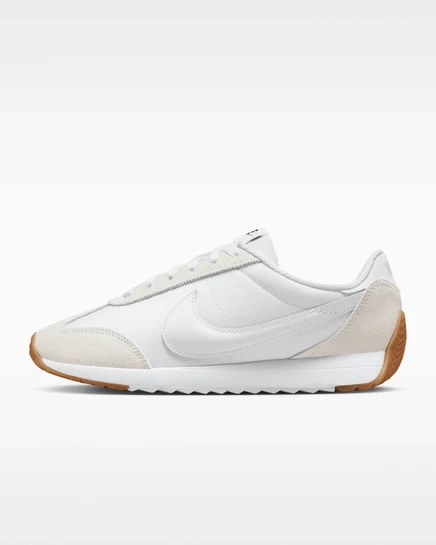 Женские кеды Nike Pacific Premium, бело-оранжево-коричневые