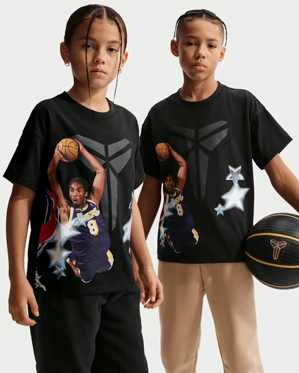 Детская футболка Kobe Dri-FIT Max90, черная