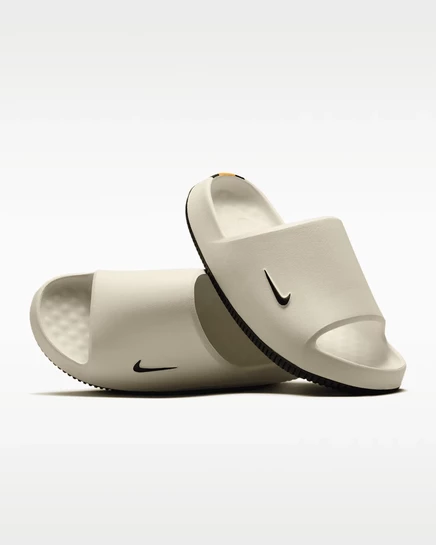 Мужские шлепанцы Nike Calm Steelers, черно-золотистые