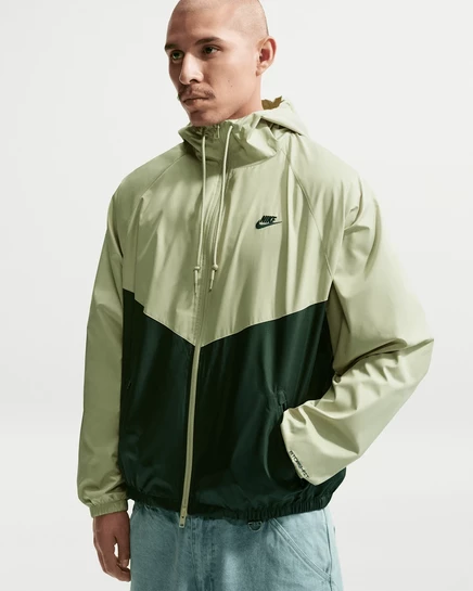 Мужская ветровка Nike Windrunner, оливково-зеленая